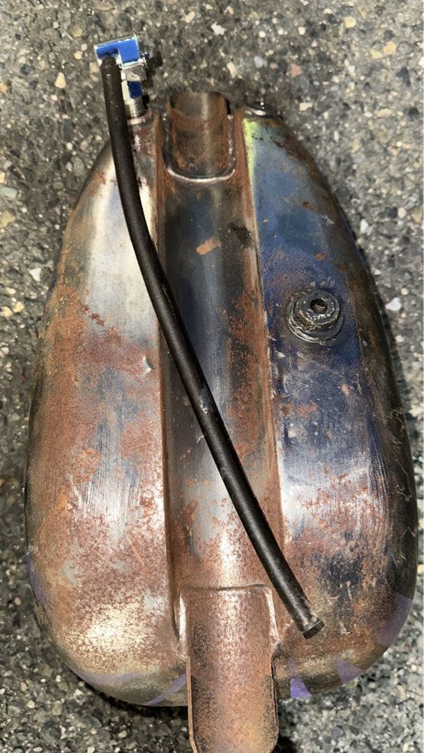 燃料タンク ピーナッツタンク タンク内サビなし ビンテージ加工