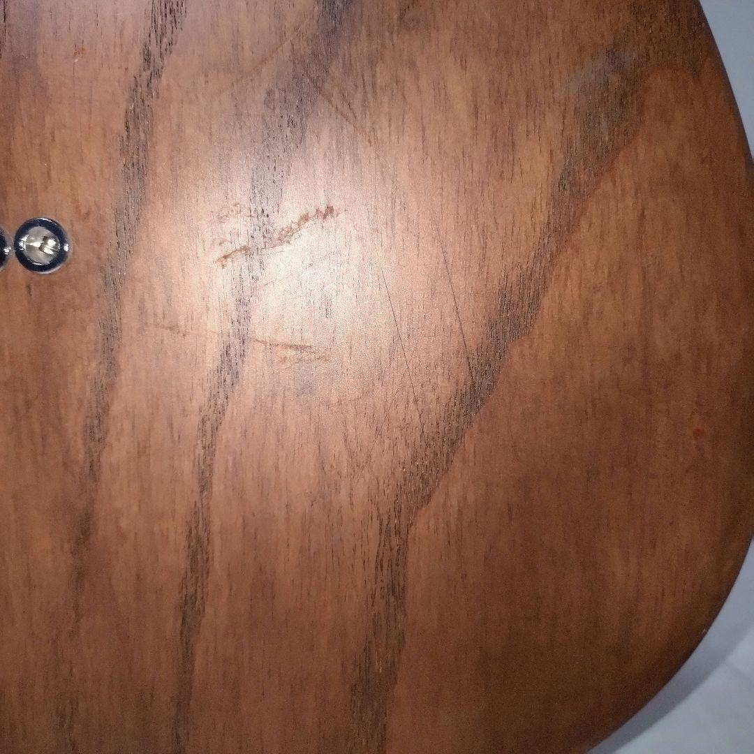 ノーブランド　テレキャスタータイプ　カスタム仕様　ナチュラルウッド　P-90