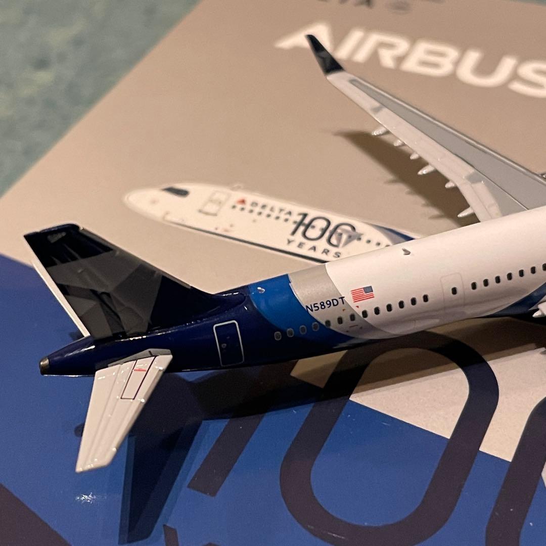 DELTA A321neo デルタ航空 100周年 エアーバス NG 1:400