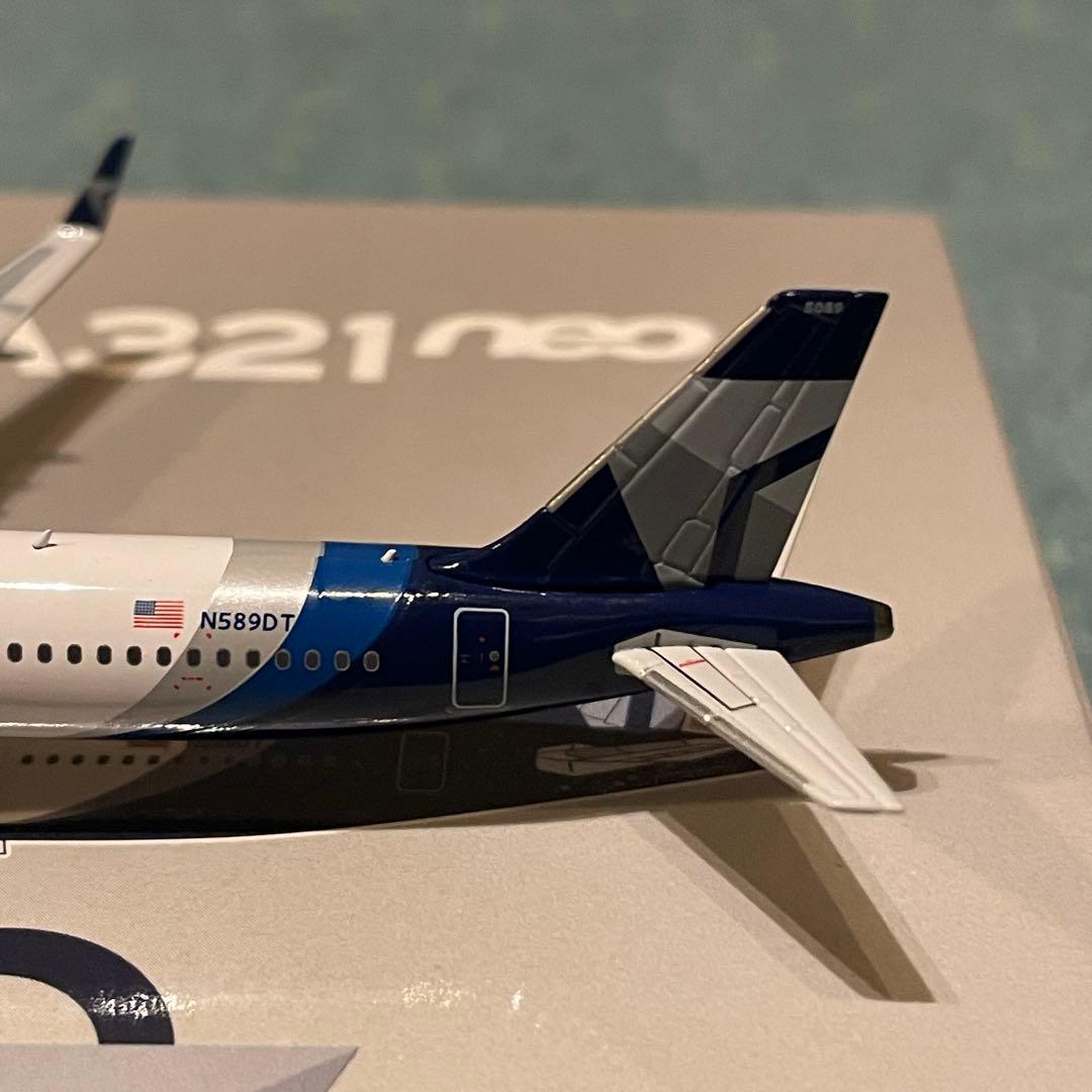 DELTA A321neo デルタ航空 100周年 エアーバス NG 1:400