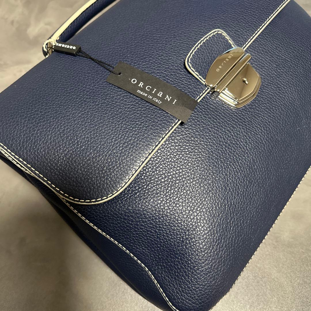 極美品　ORCIANI ブリーフケース　オルチアーニ　イタリアンレザー