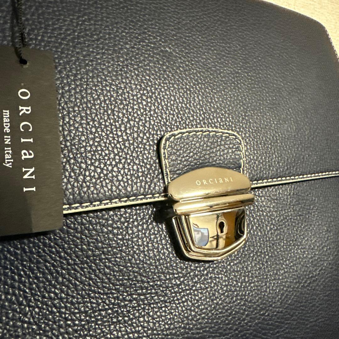 極美品　ORCIANI ブリーフケース　オルチアーニ　イタリアンレザー