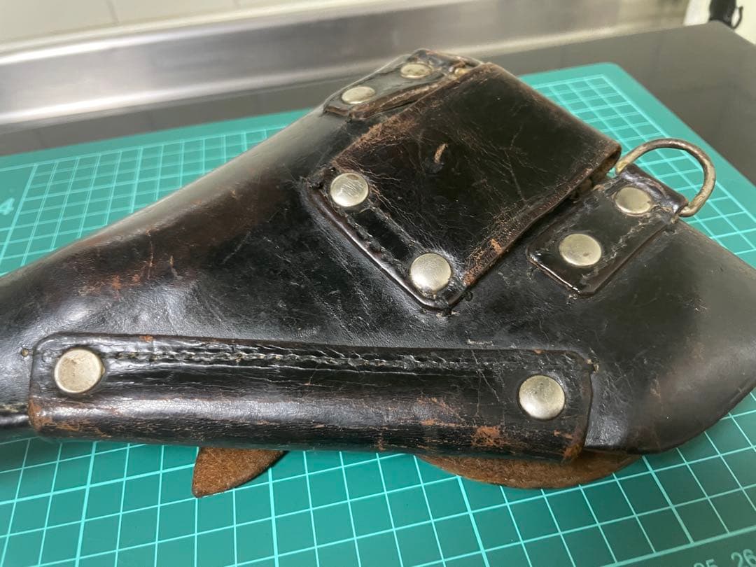 初期型 マルシン ワルサーP38スチール製　ベルリン1963刻印　ホルスター付き