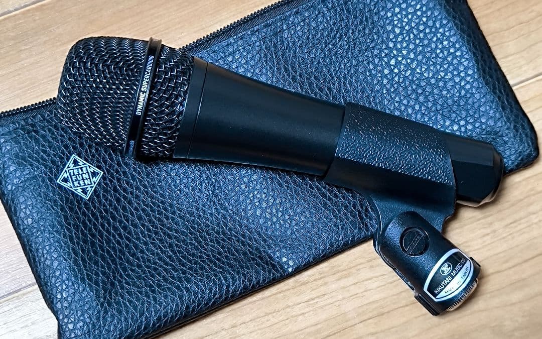 超美品【TELEFUNKEN】M80 ダイナミックマイク ケース付き
