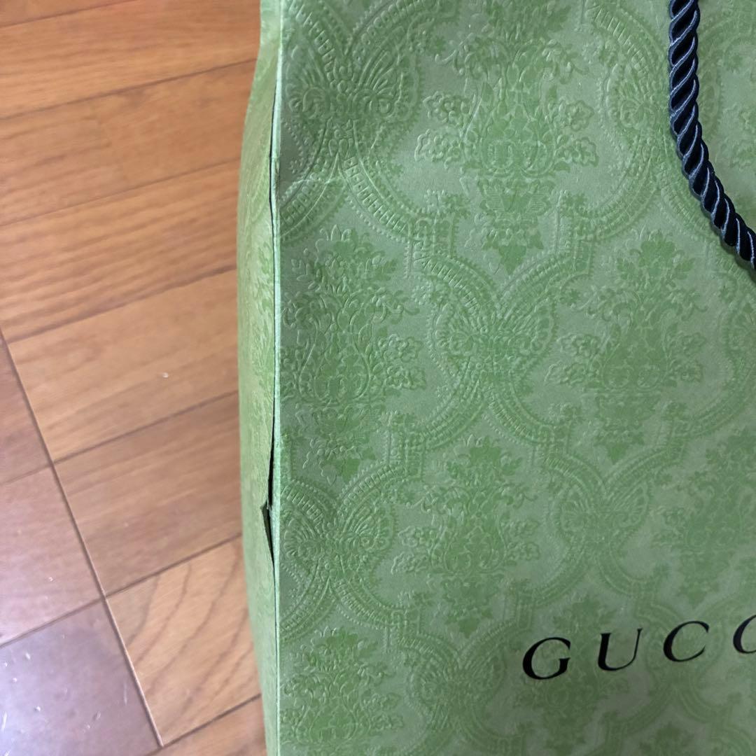 GUCCI addidas コラボ　ボックス　バッジ　ショッピングバッグ　セット