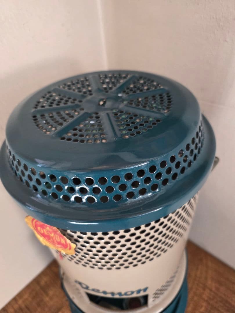 超希少 極上 美品 ビンテージストーブ デイトマー デーモン ブルー色