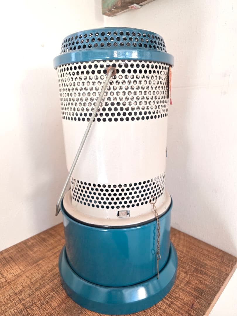 超希少 極上 美品 ビンテージストーブ デイトマー デーモン ブルー色