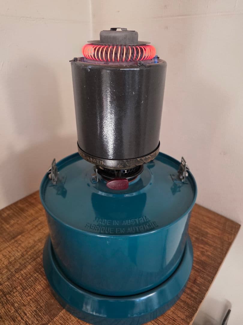 超希少 極上 美品 ビンテージストーブ デイトマー デーモン ブルー色