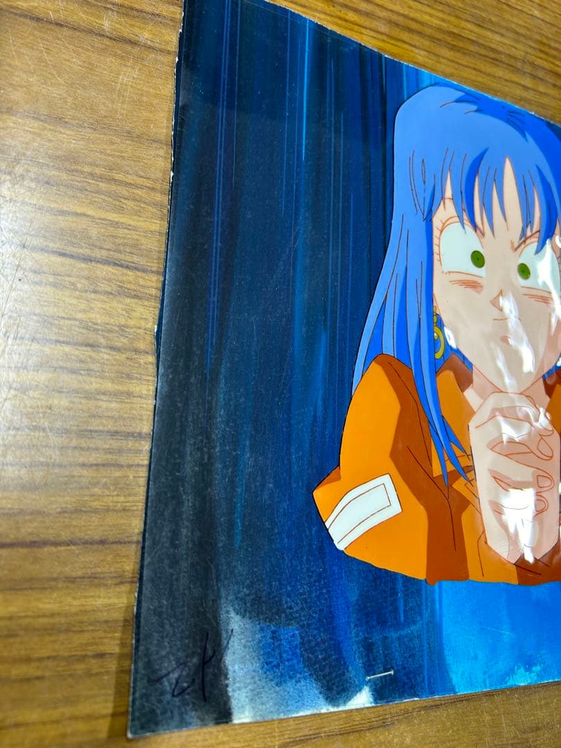 【激レア】貯金戦士 キャッシュマン　シャンプル　鳥山明　セル画　設定資料