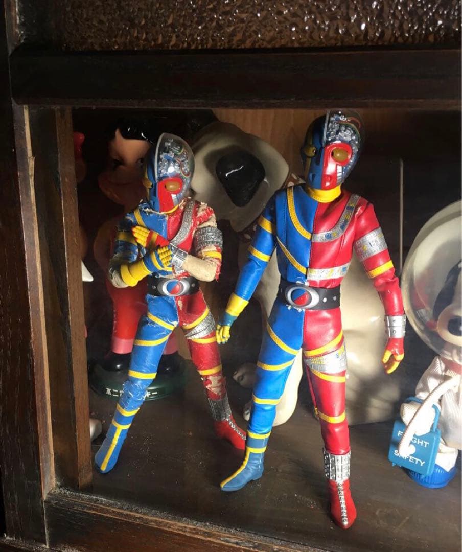 ★人造人間キカイダー★2体★石ノ森章太郎★復刻・原画★仮面ライダー10枚★色々★