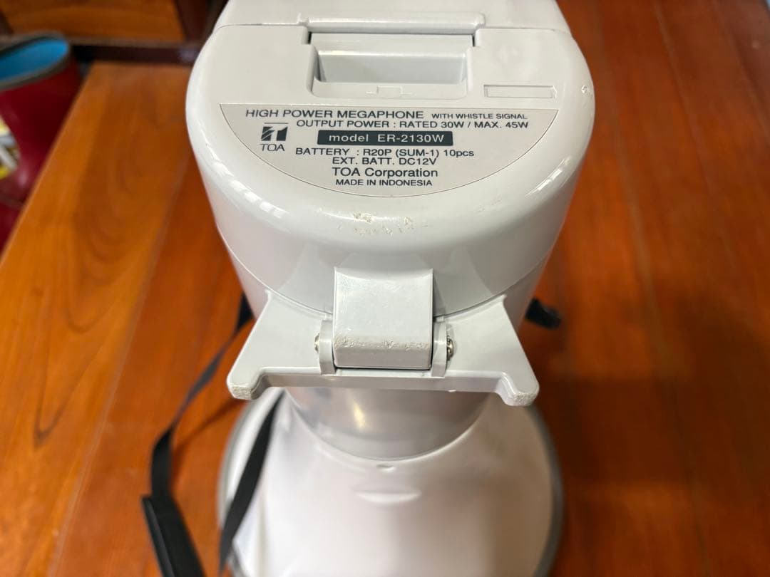 TOA ER-2130W 高出力 メガホン 乾電池10本セット