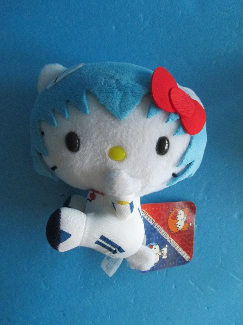 HELLOKITTY◎ハローキティ×エヴァンゲリオン綾波アスカぬいぐるみサンリオ