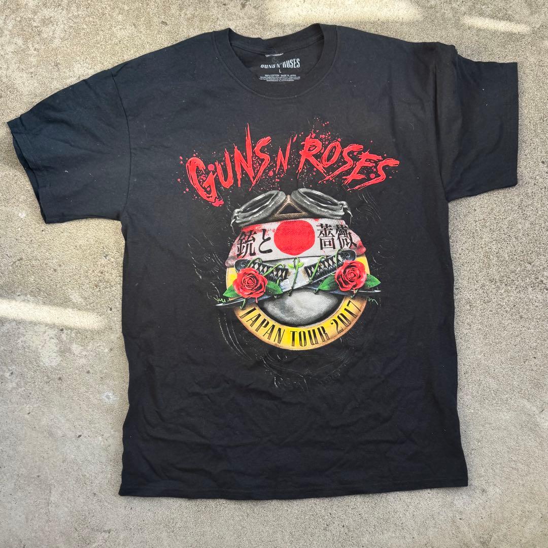 GUNS N' ROSES 日本ツアー2017 Tシャツ Lサイズ