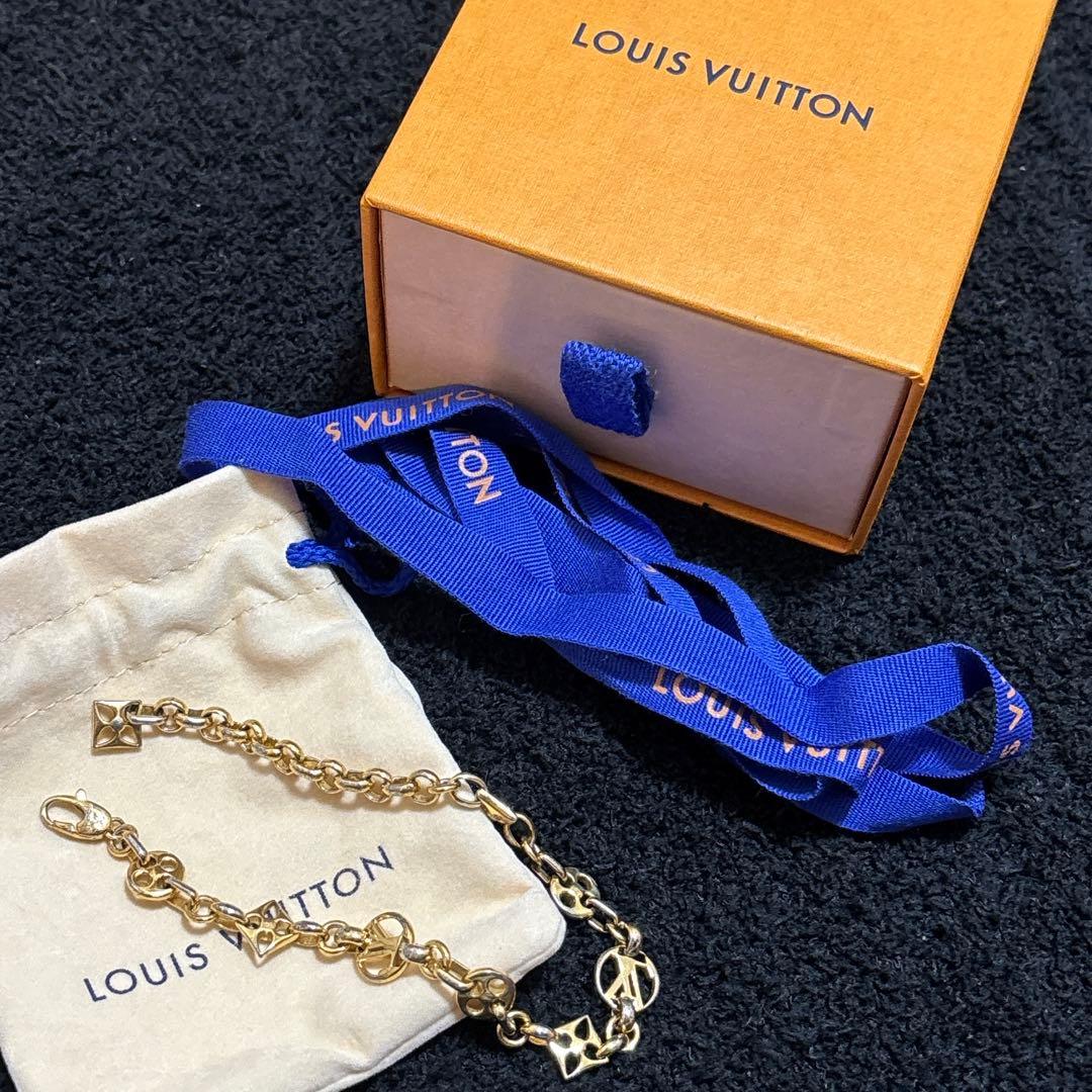 ルイヴィトン ブレスレット クレイジー イン ロック　ゴールド ユニセックス