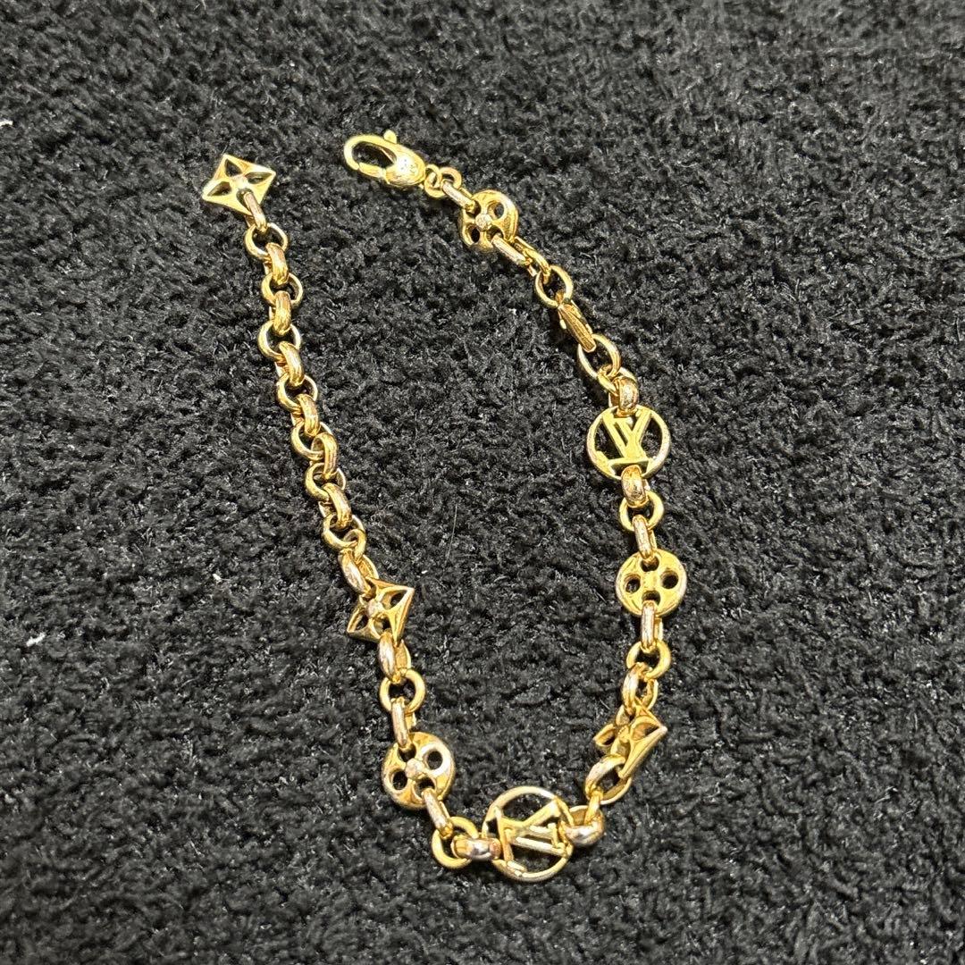 ルイヴィトン ブレスレット クレイジー イン ロック　ゴールド ユニセックス