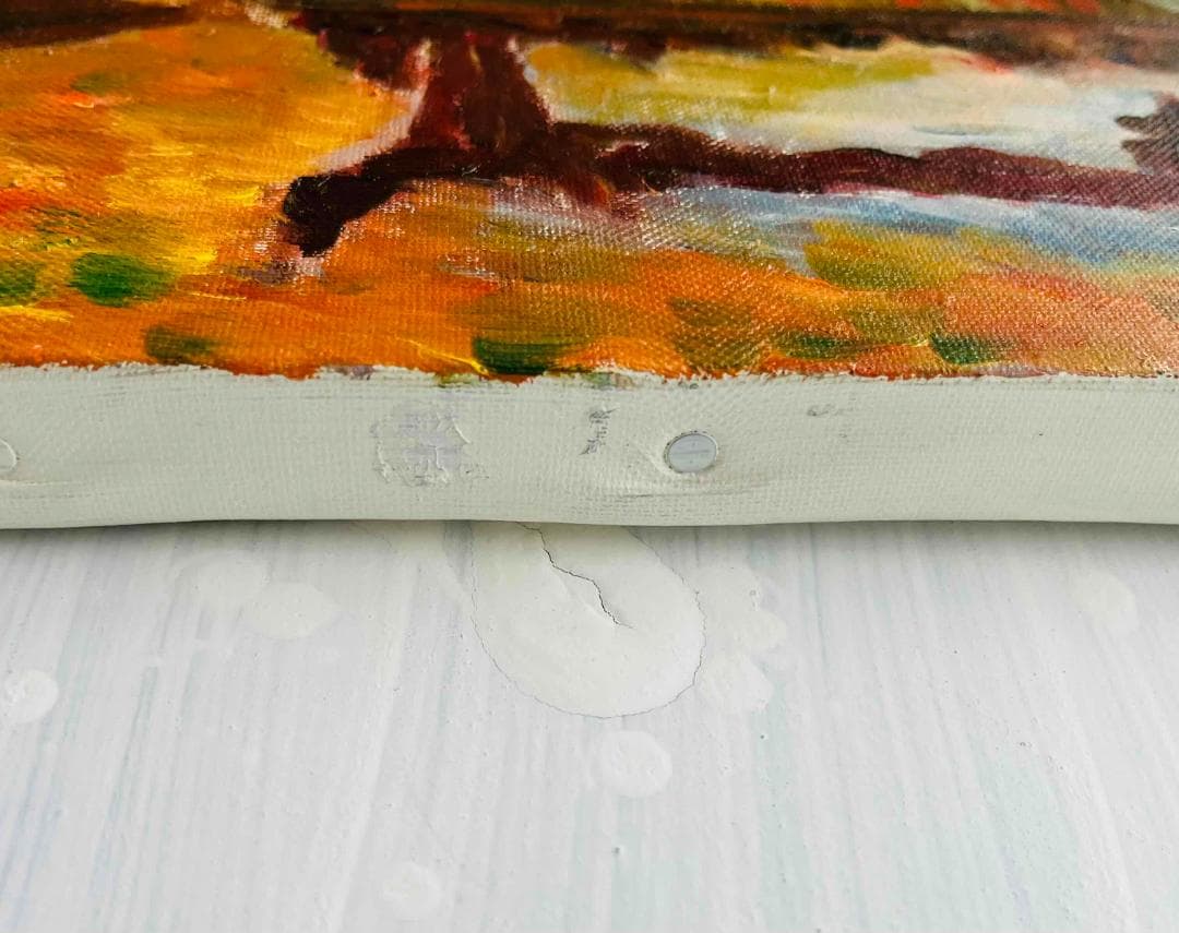 50×61㎝「シャンデリア　２」油彩・原画・F12