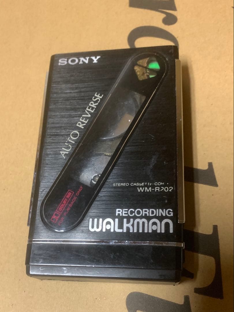 【ジャンク品】SONY カセットウォークマン WM-R202