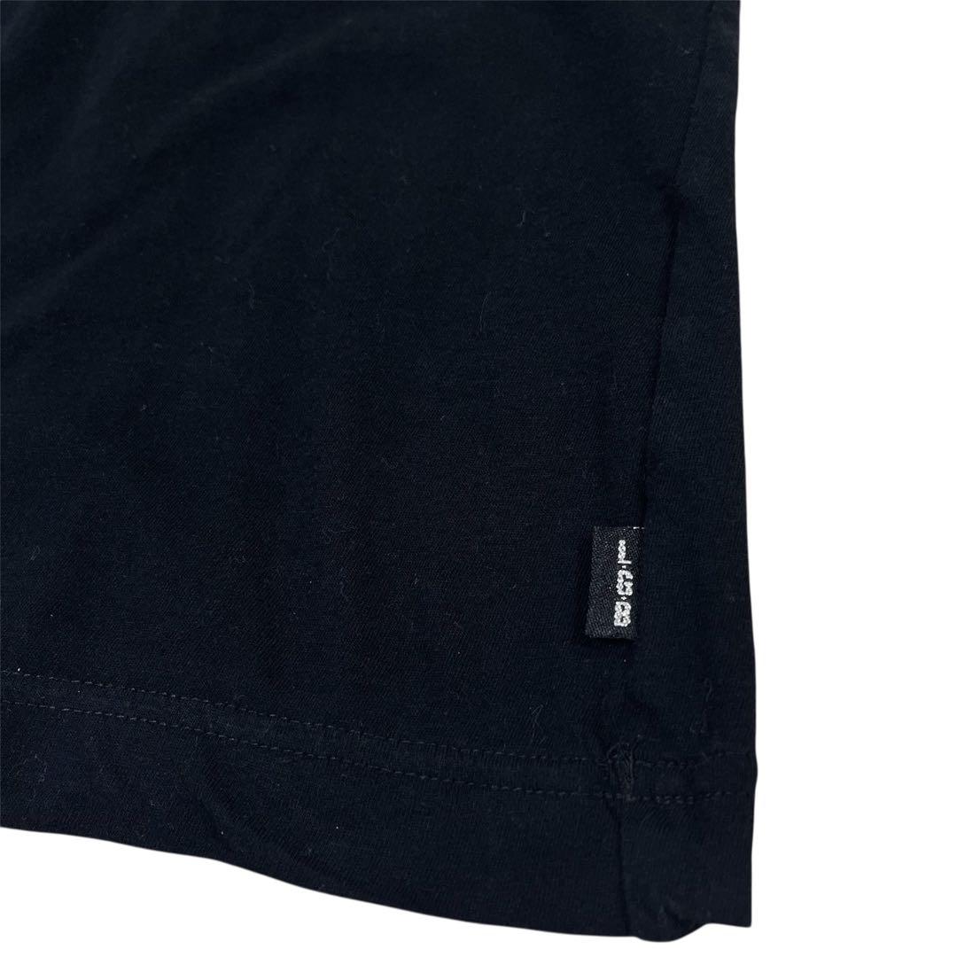 L.G.B. ルグランブルー DREAMプリント 半袖Tシャツ ブラック 2