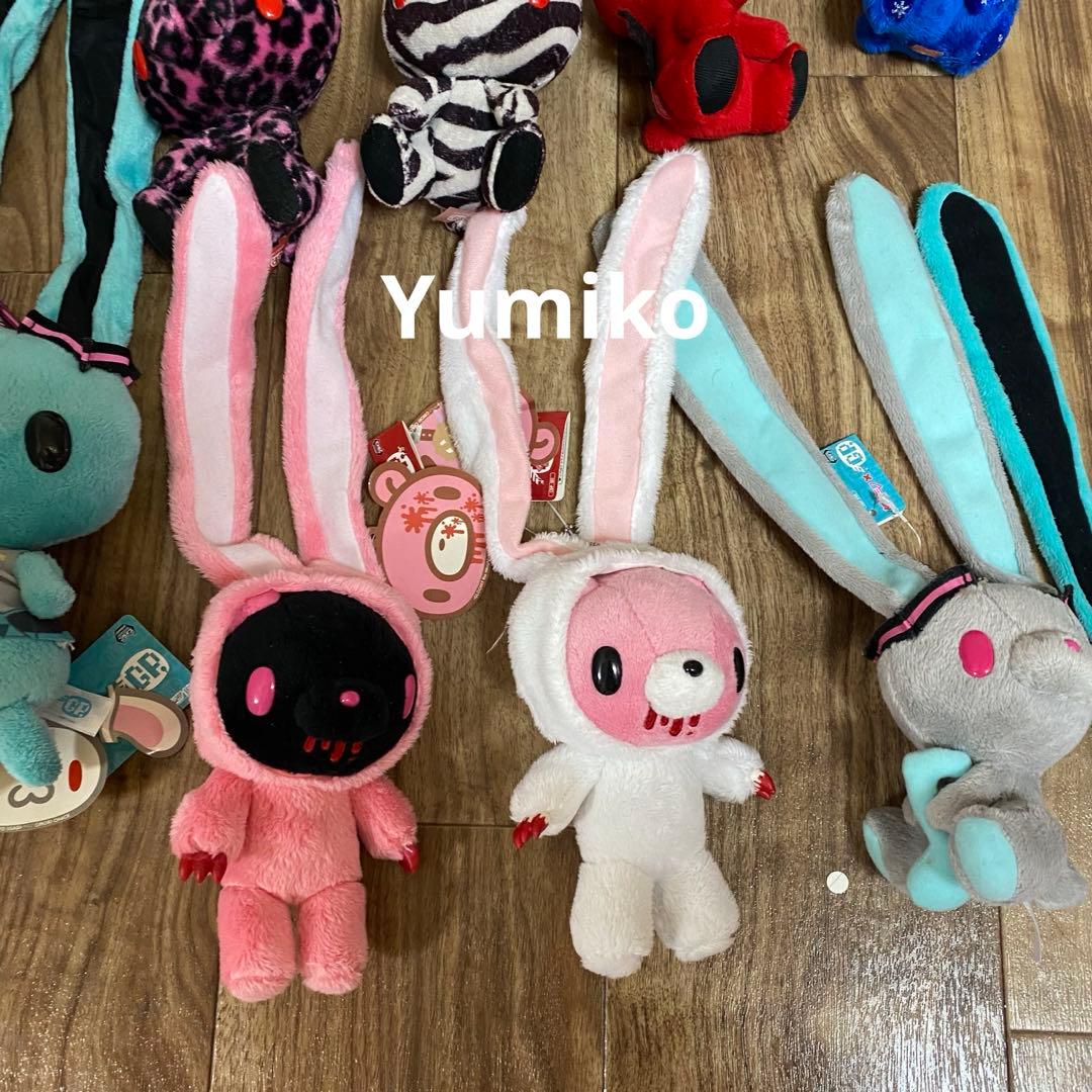 稀少汎用うさぎグルーミー チャックスGP ぬいぐるみキーホルダー