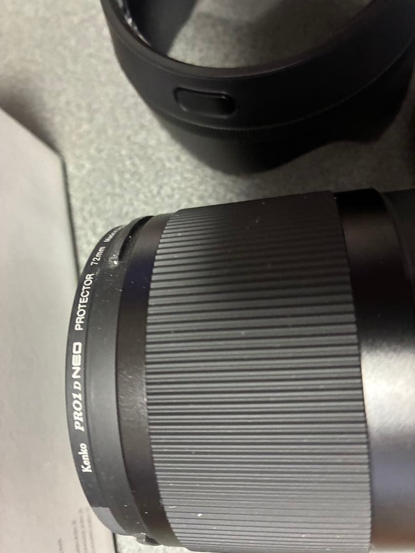 美品 プロテクター付き SIGMA 50mm F1.4 DG DN フルサイズ