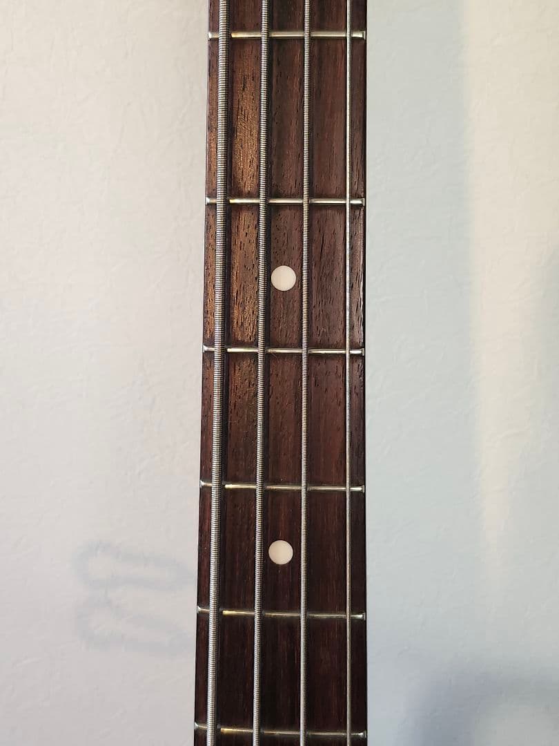 Fender Mustang Bass レッド 美品。