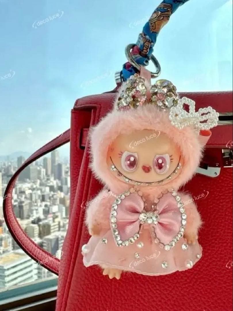 PIN FOR LOVE U スワロフスキー　ラブブ　　モココ MOKOKO