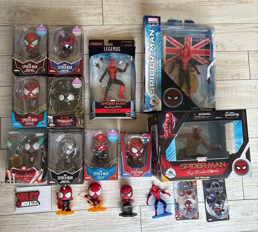 スパイダーマン　フィギュアなど18点　まとめ売り　コスベイビー　トイサピエンス