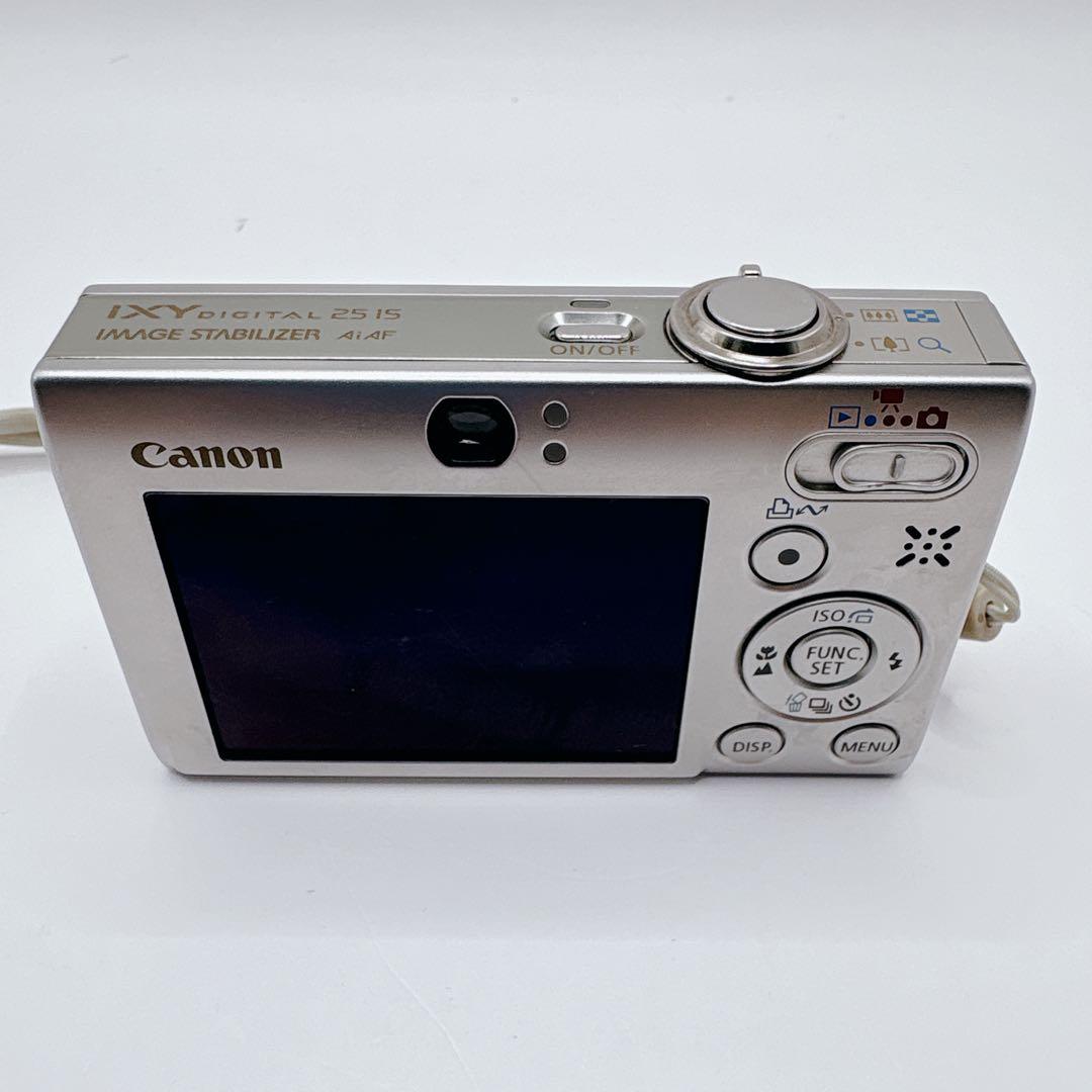 コンデジカメ Canon IXY25 DIGITAL 25IS 動作品