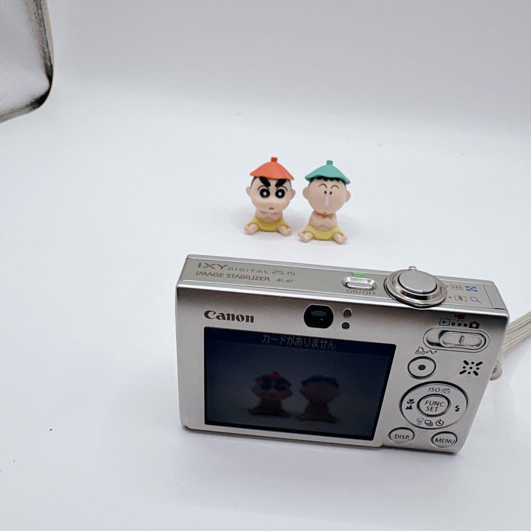 コンデジカメ Canon IXY25 DIGITAL 25IS 動作品