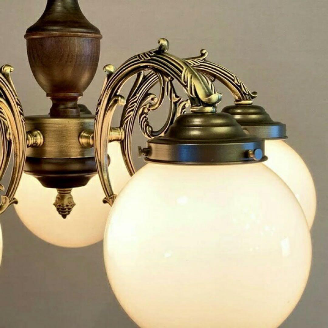 5BALL PEARL LAMP 5灯シーリングライト