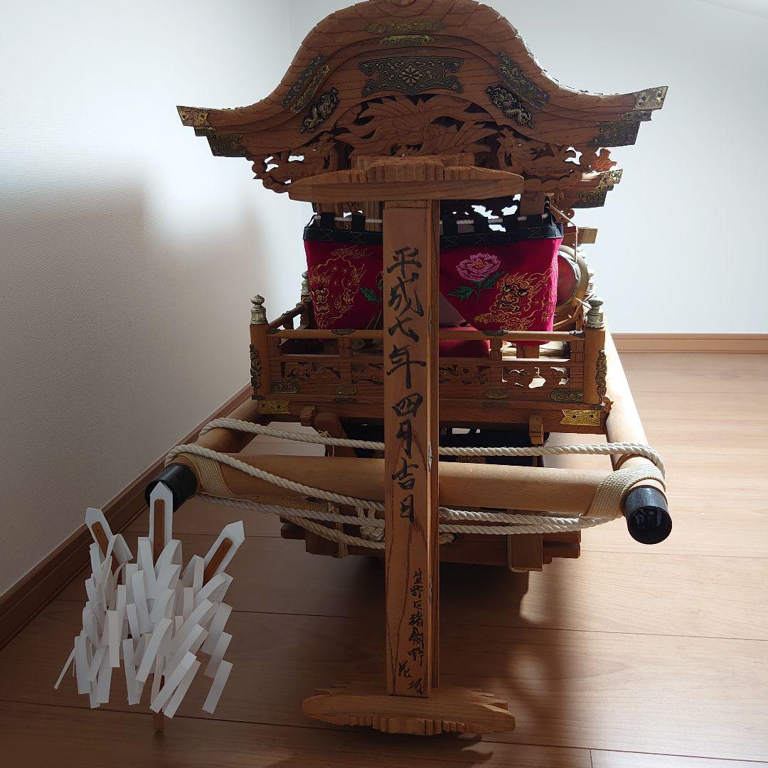 ミニチュアだんじり