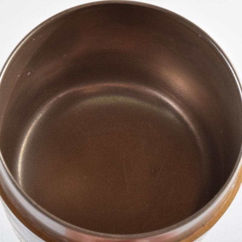 はるこ　茶道具　塗師川瀬表完作　源氏車蒔絵雪吹茶入　共布共箱　V　8966