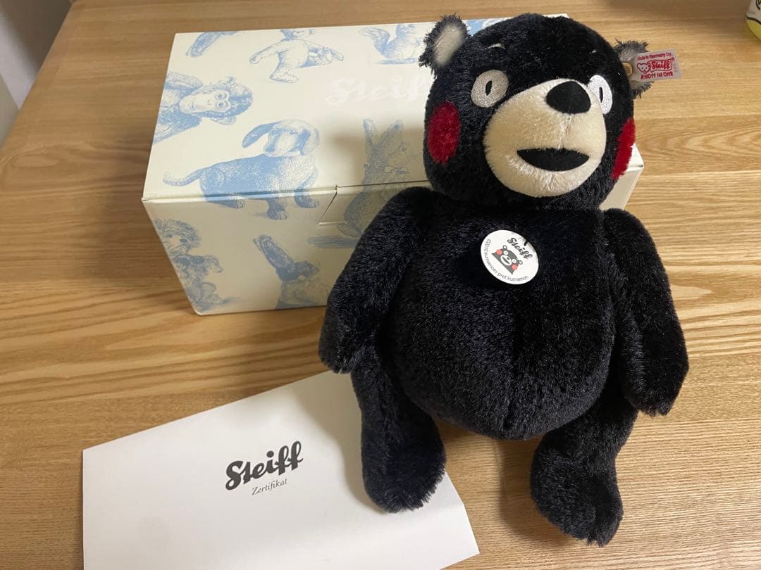 Steiff くまモン テディベア 2013年 限定1500体ぬいぐるみ 初代