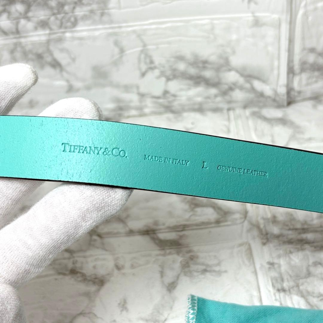 未使用品　TIFFANY ティファニー　首輪　ティファニーブルー　レザー