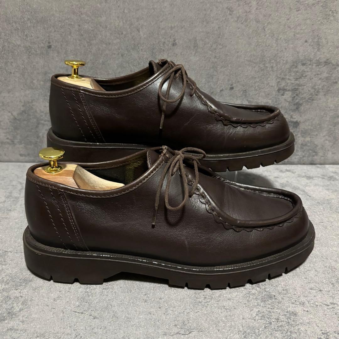 極美品　クレマン　パドロール　チロリアン　モカシン　ブラウン　2255