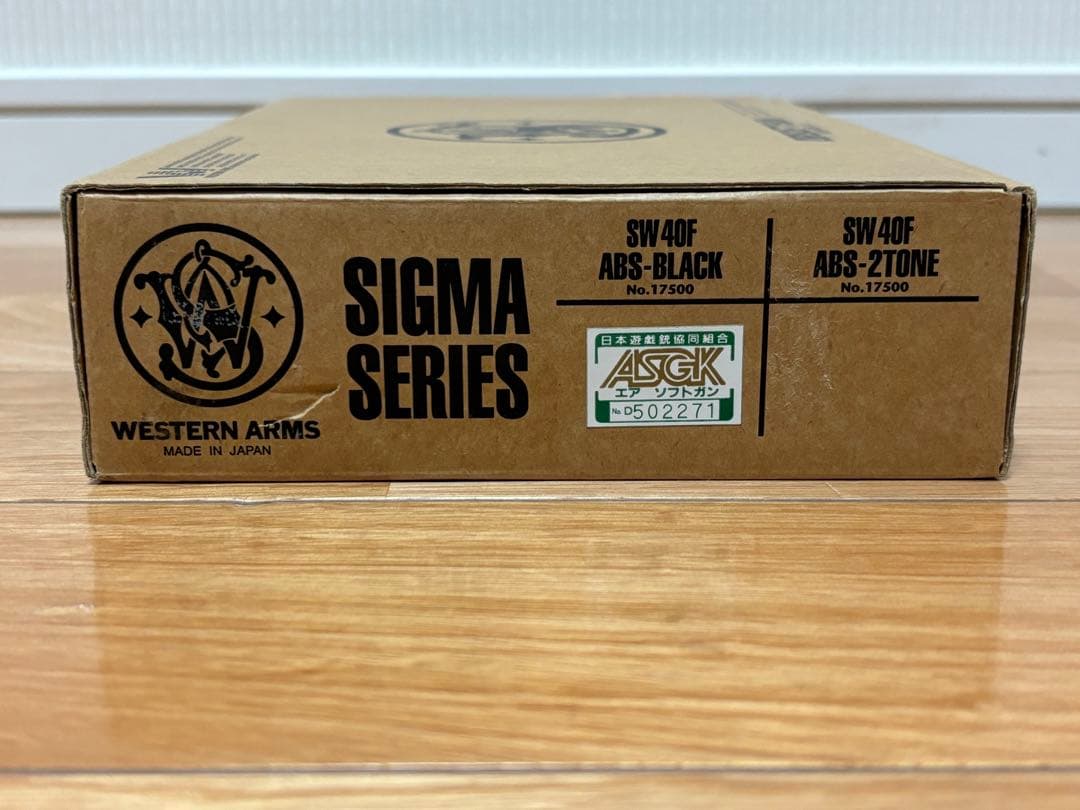 ウエスタンアームズ WA S&W40F シグマ ガスガン ASGK刻印有り