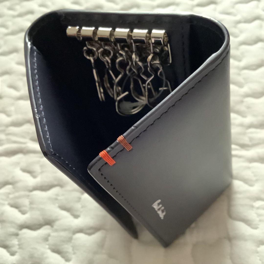 PaulSmith ポールスミス キーケース BPS851 ネイビー 濃紺