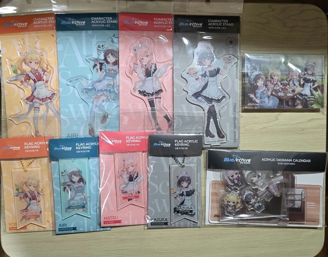 ブルーアーカイブ　放課後スイーツ部　韓国限定　AGF2024 公式品