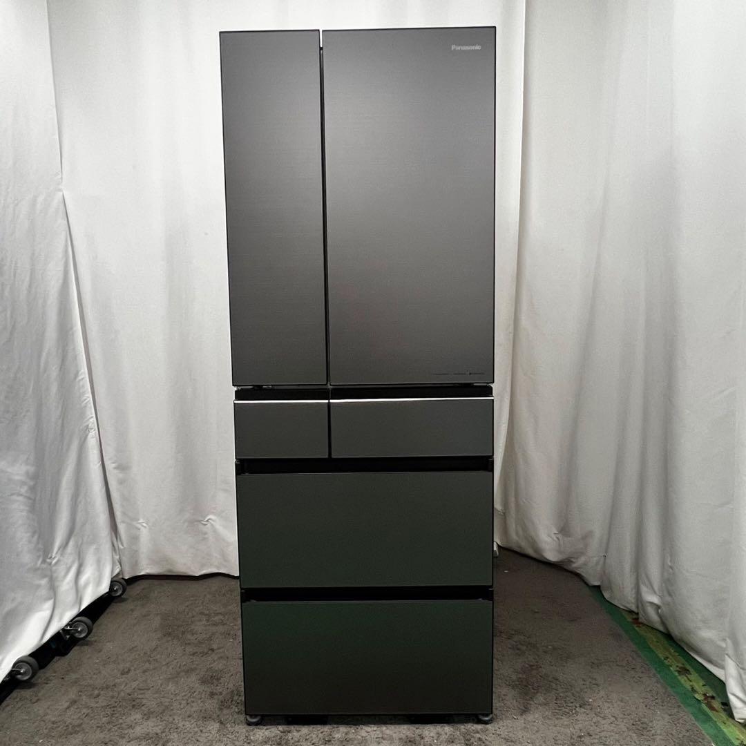 ★918　パナソニック　冷蔵庫　大型　フレンチドア　6ドア　美品　設置無料　安い