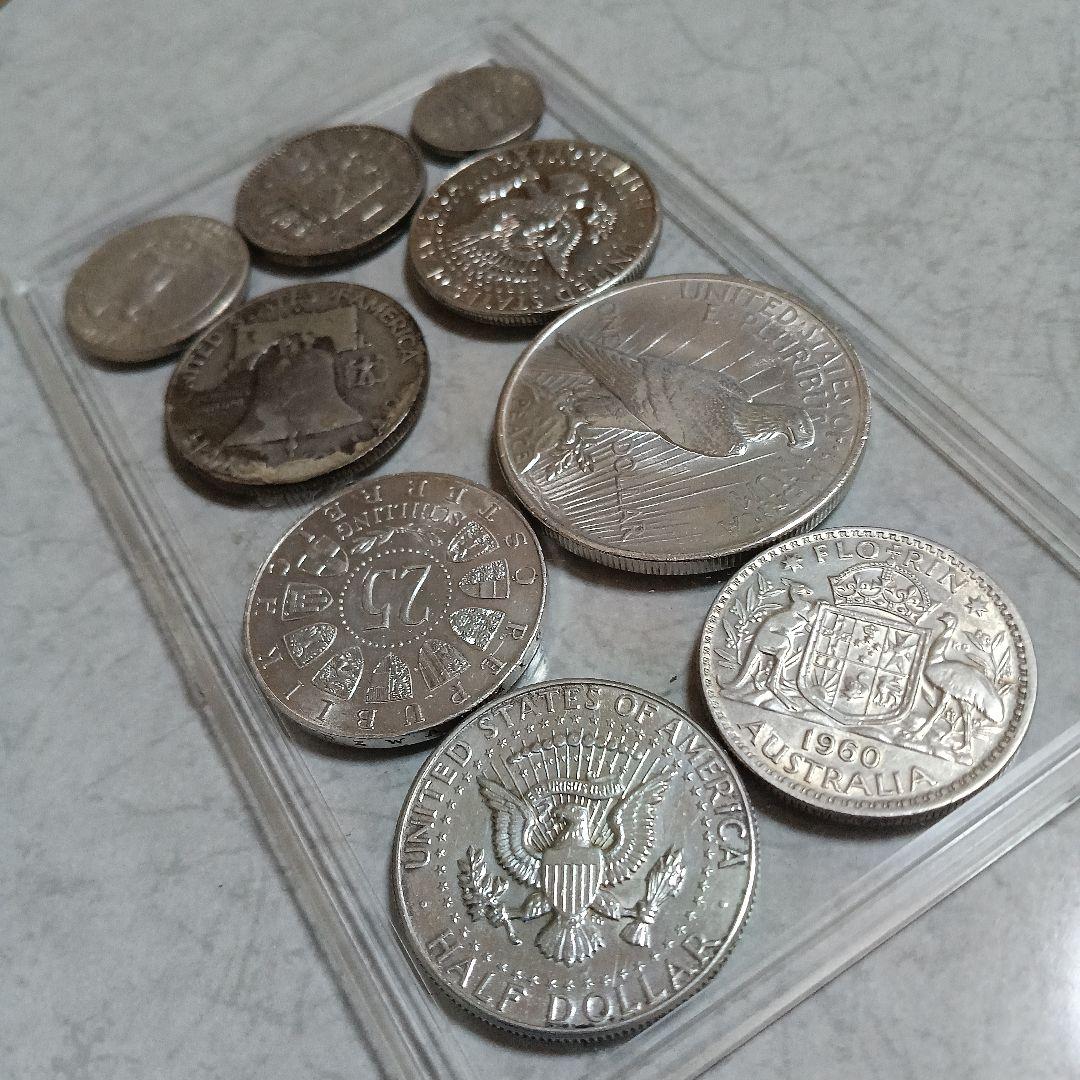 K*i様 外国銭銀貨色々