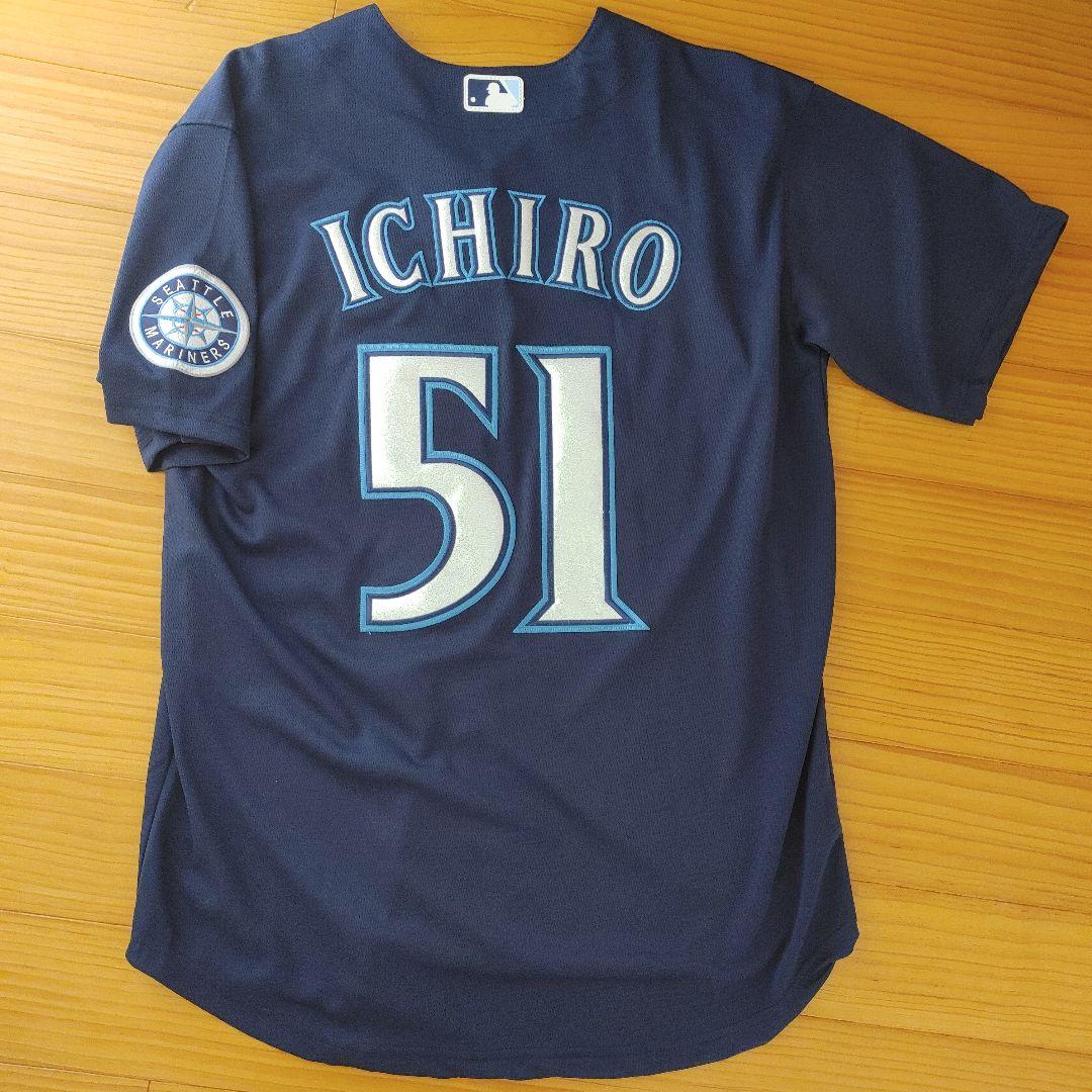 永久欠番　シアトルマリナーズ　イチロー 復刻ユニフォーム　Mサイズ