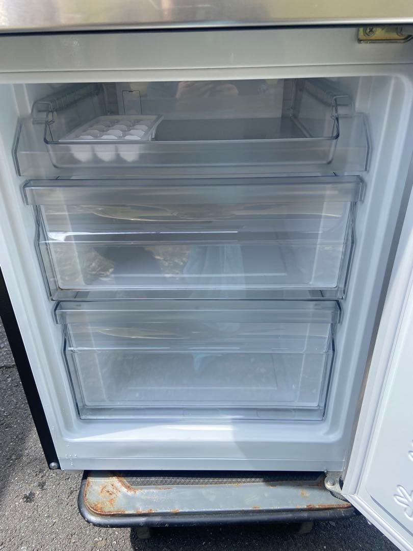 H880 Haier 2020年製148L 冷蔵庫 メタル調 シルバー