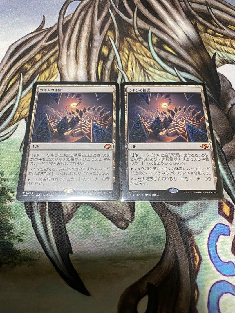 ウギンの迷宮 日本語 ２枚