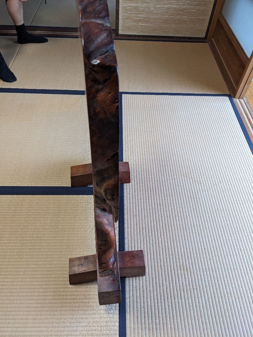 衝立 自然な木目