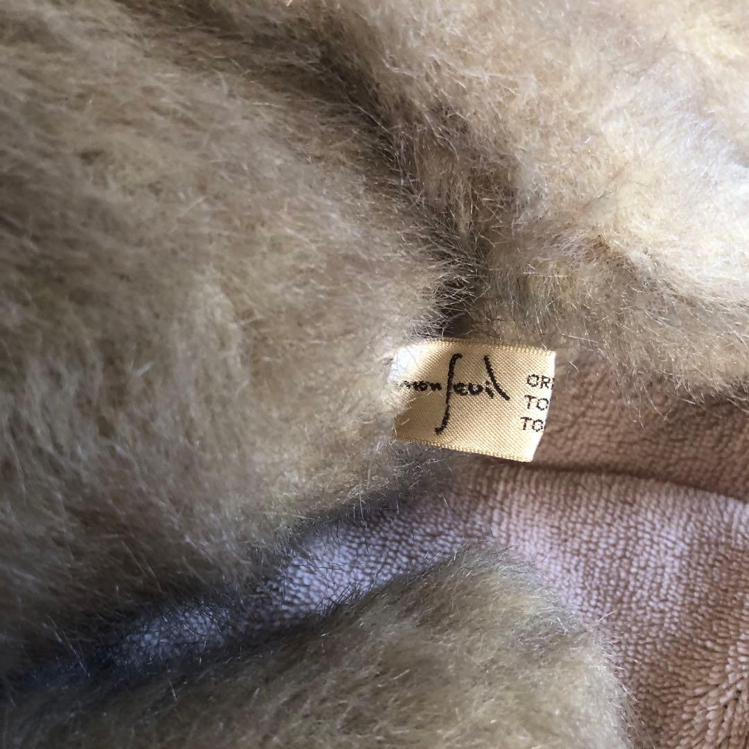 レトロ　モンスイユ　日本製　ネコ　ぬいぐるみ　中古品