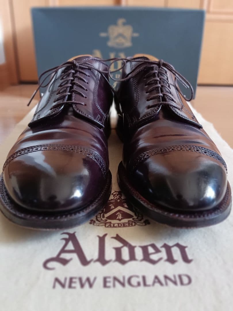 【butlerblue】ALDEN56201 オールデンコードバン