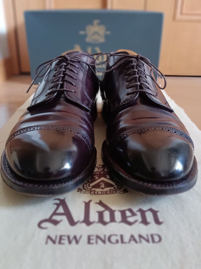 【butlerblue】ALDEN56201 オールデンコードバン