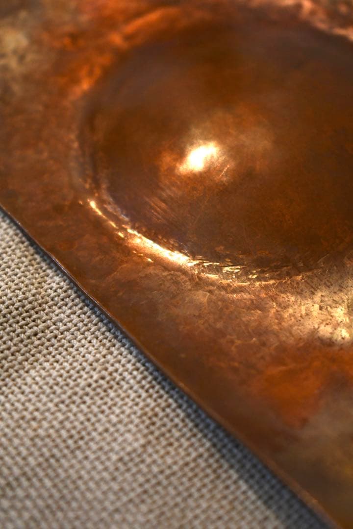 水野正美　真鍮プレート　お皿　燭台　カトラリー　茶器　ブロカント　作家　民藝