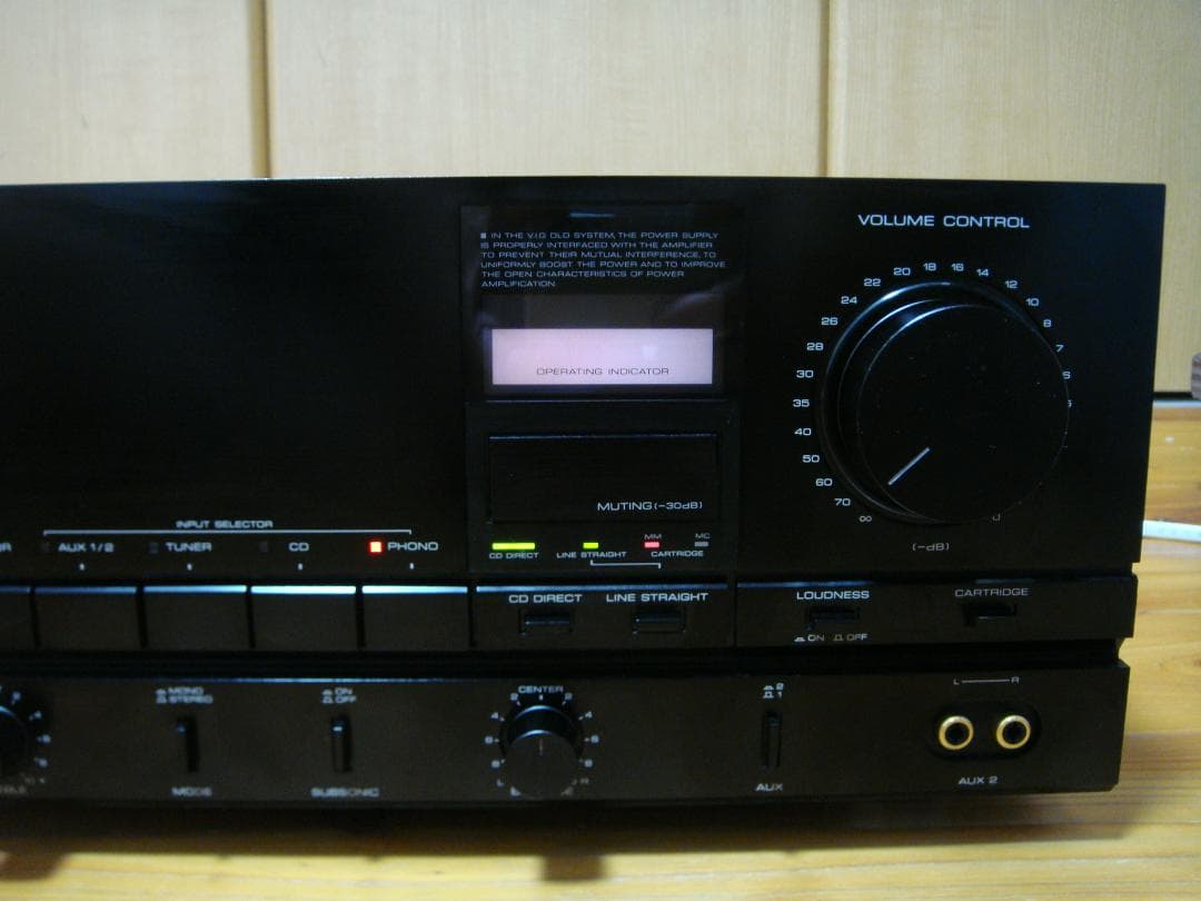 整備済 程度良 KENWOOD ケンウッド プリメインアンプ KA-990D
