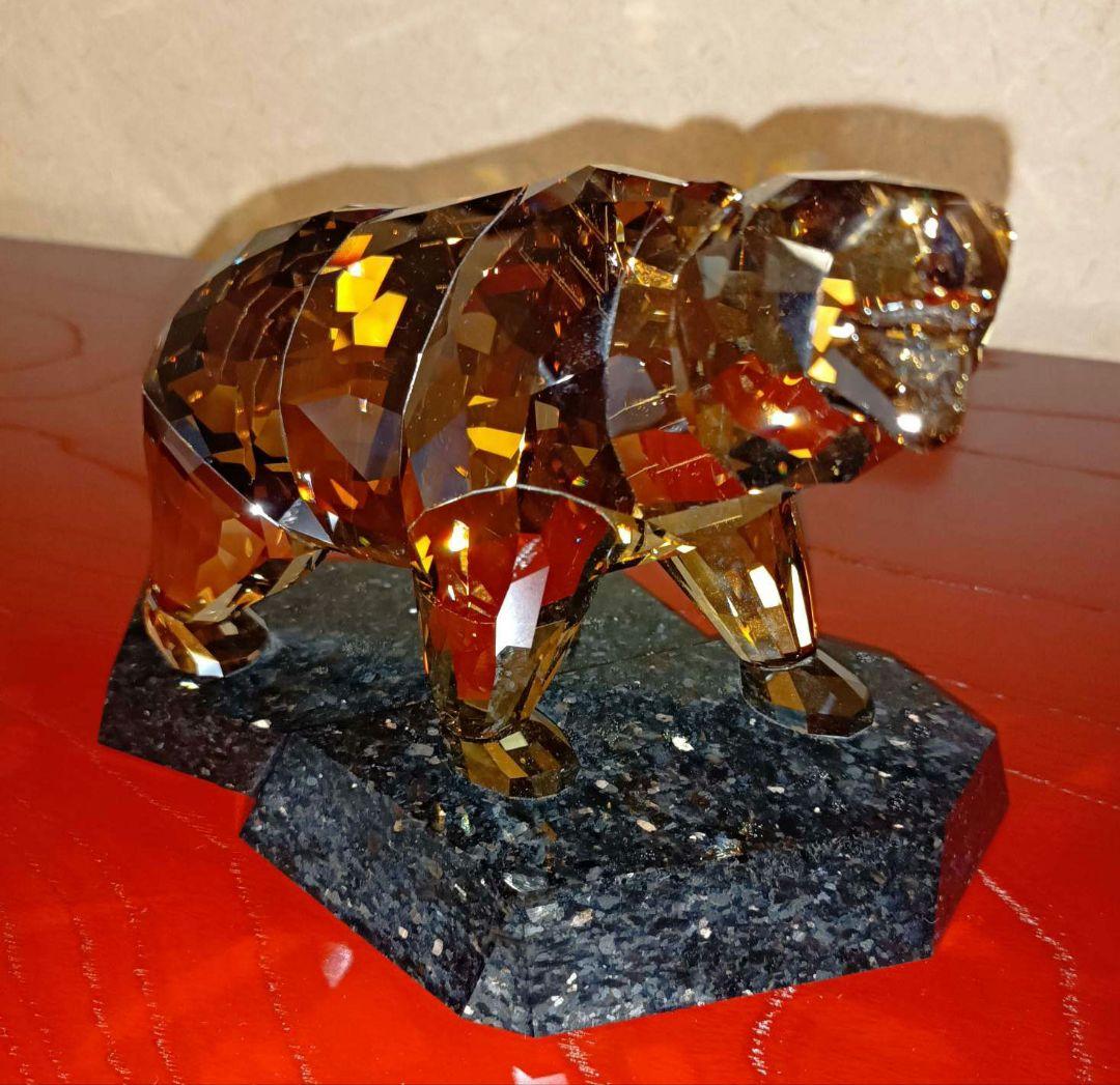 フィギュリン3点★美術館の様なお部屋に★スワロフスキー★